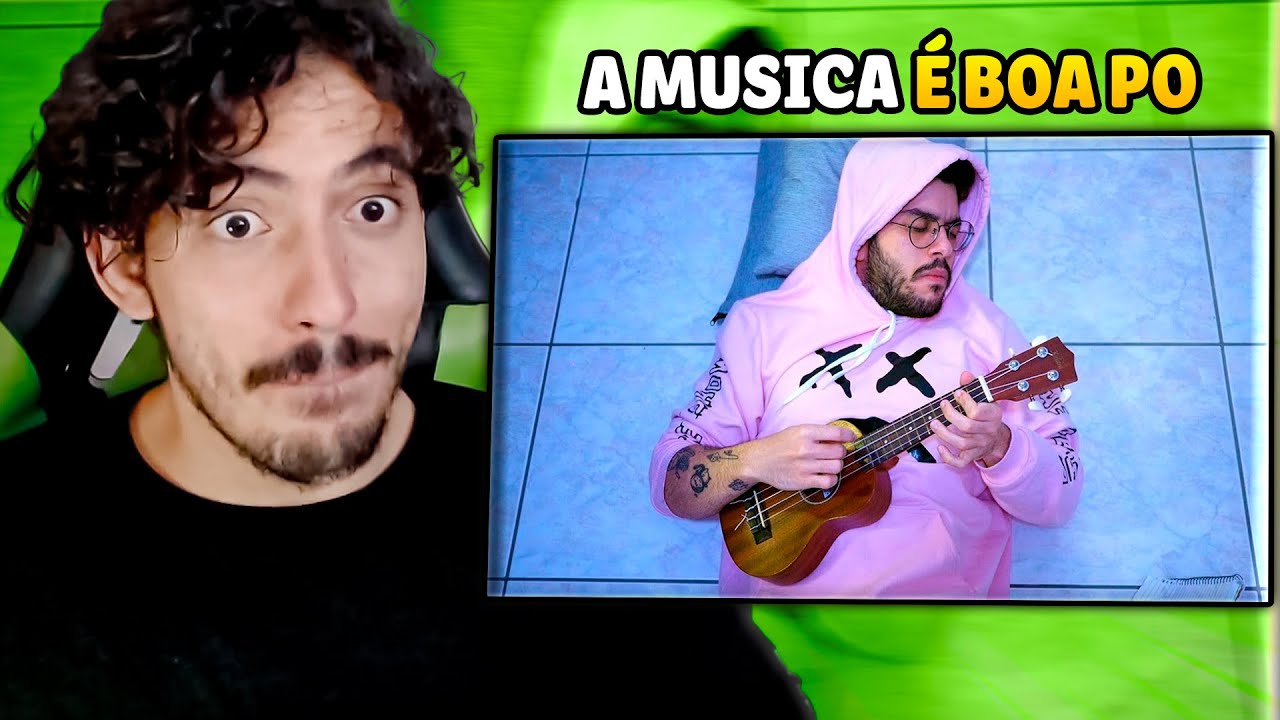 Terminando músicas que escrevi quando era adolescente -  Kleberiano | Leozin React