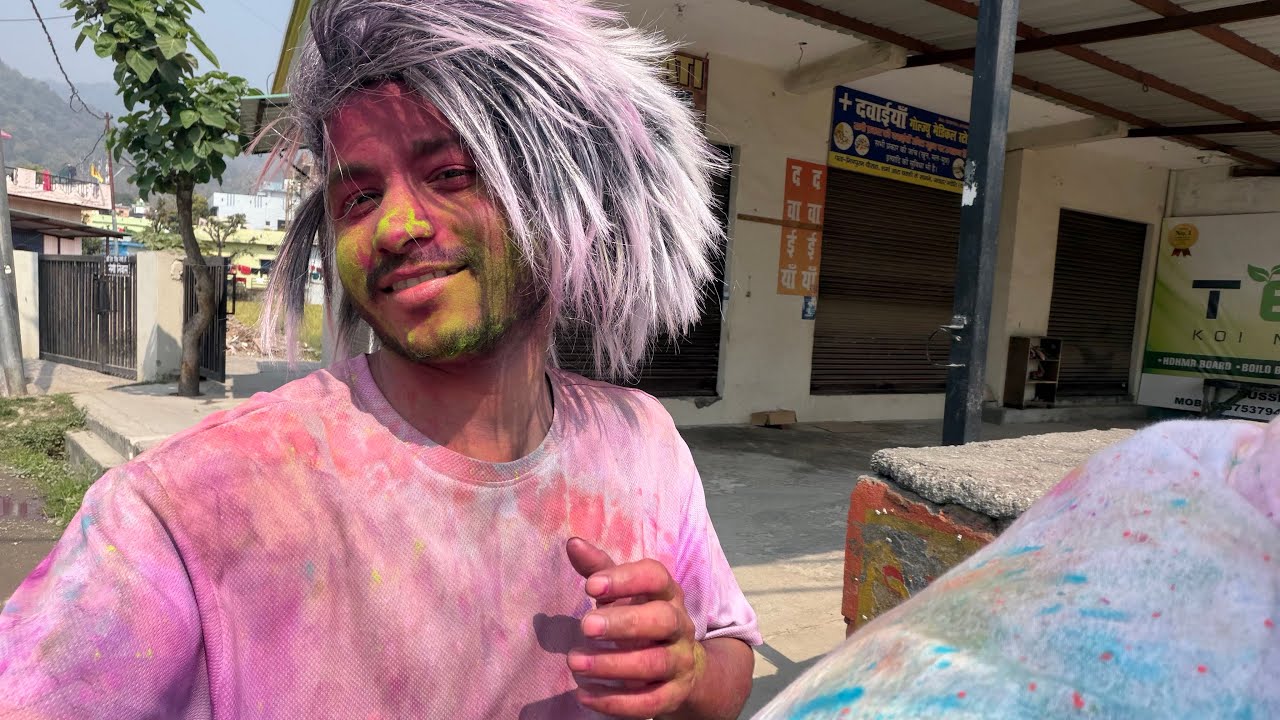 Ye  Kya Ho Gaya Holi Mein😄😄🙈