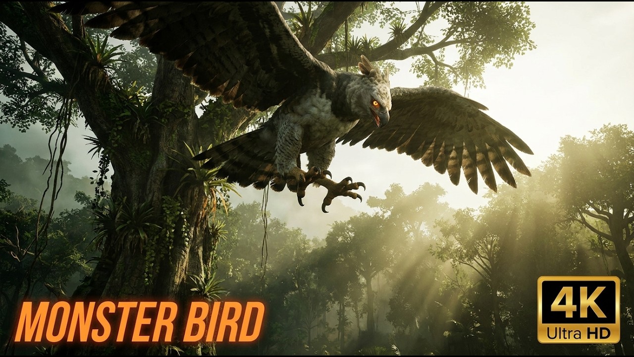 Grizzly Bear Claws in the Sky Why the Harpy Eagle Rules the Amazon Canopy