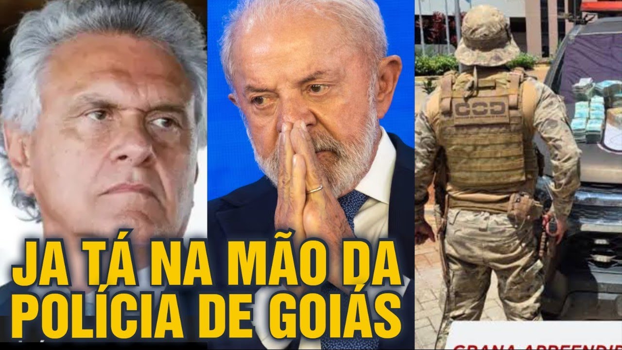 #3 APÓS SERVIÇO DE INTELIGÊNCIA CAIU NA MÃO DA POLÍCIA DE GOIÁS E CAI TER PRISÃO 