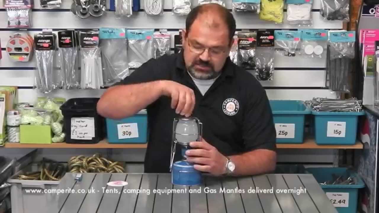 How to change a mantle on a gas light