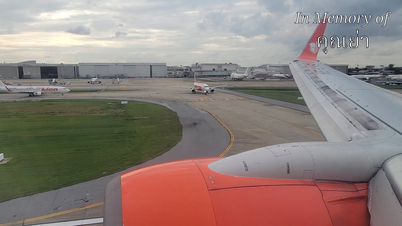 Thai Lion Air: Arrival at Bangkok (Don Mueang)(DMK) - Boeing 737-9GPER