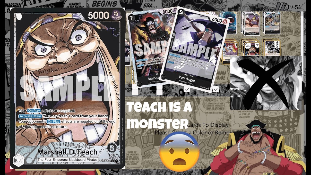 [OP12] Is UP Luffy Unstoppable?! Game Plan? | One Piece Card Game OPTCG Sim [Blackbeard vs UP Luffy]