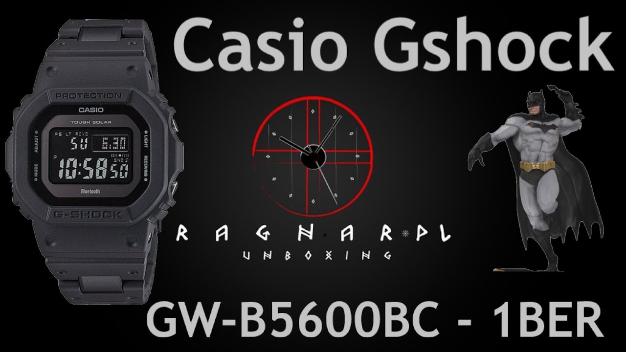 Casio Gshock GW-B5600BC - 1BER Kostka idealna? Unboxing, omówienie, przymiarka.