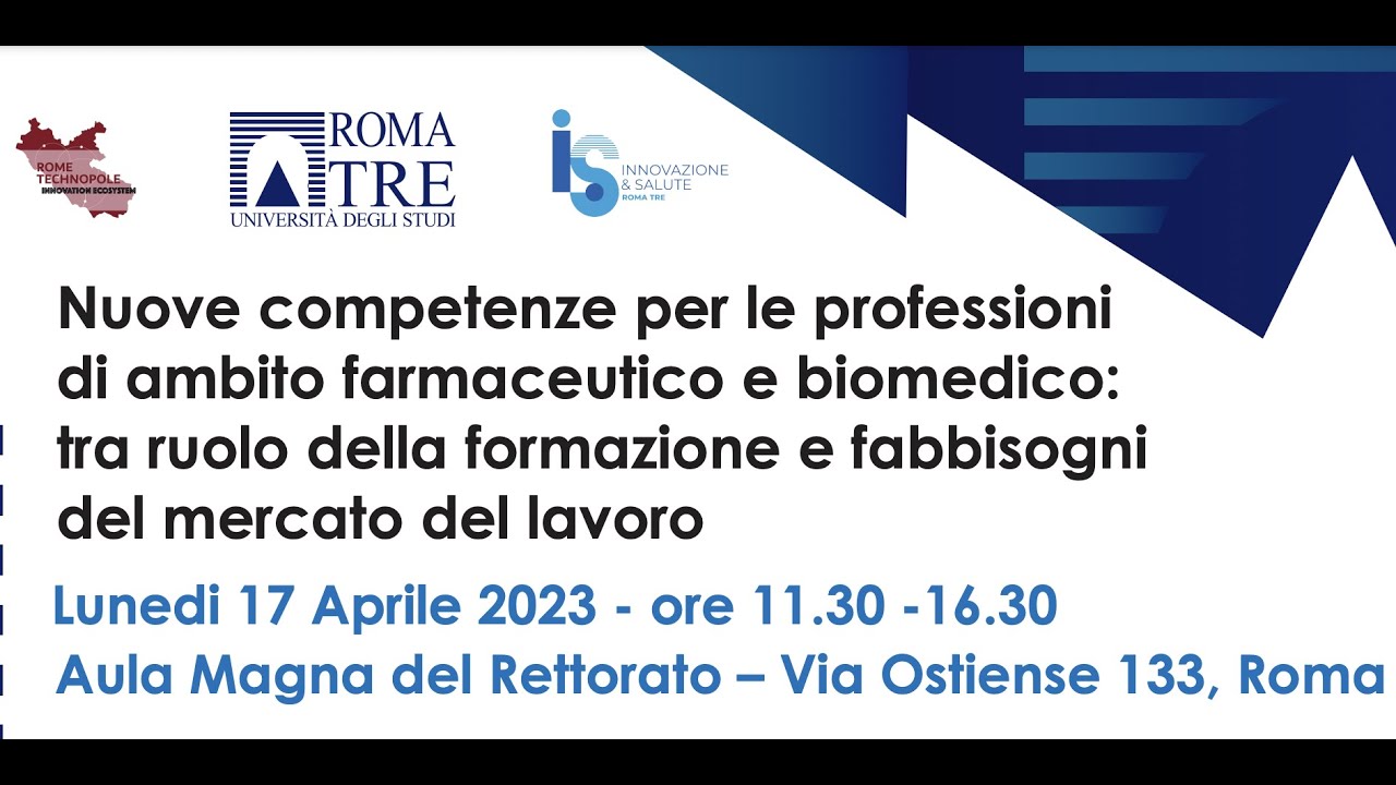 Presentazione dei corsi di laurea in Farmacia e in Ingegneria biomedica