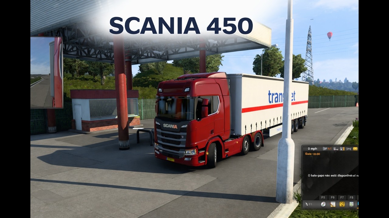 primeira viagem no 450 no ets2