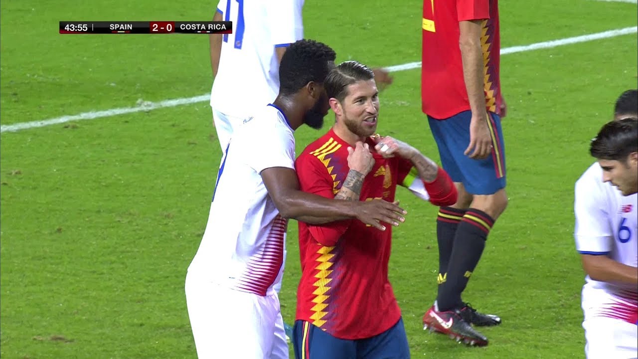 Sergio Ramos vs Costa Rica (Home) Friendly (11/11/2017) 1080i HD