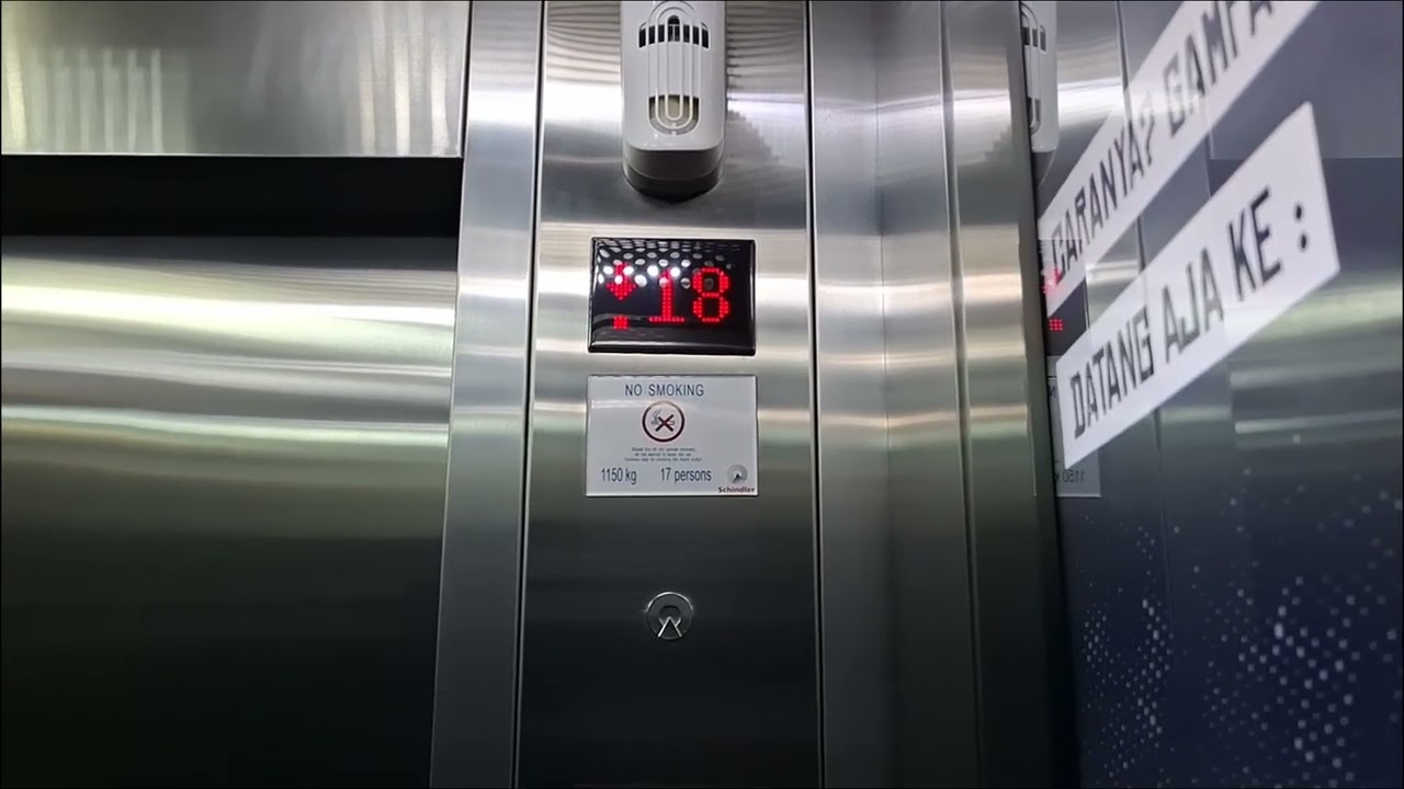 Goldstar D Replaced by Schindler Elevator/ Lift at Tamara Center, Jakarta