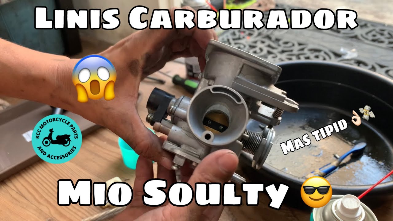 DIY Linis Carburador ng Mio Soulty