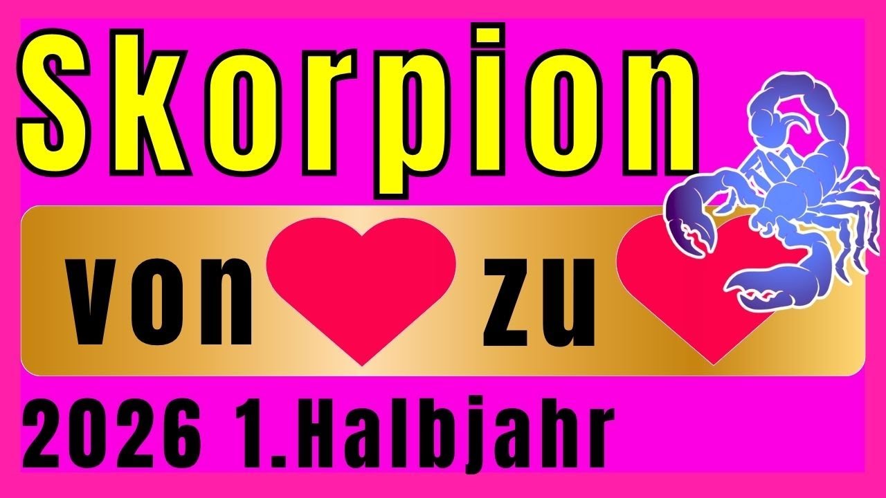 SKORPION ♏️ KRASS‼️ANDERS ALS ERWARTET‼️ Januar, Februar, März, bis Juni 2026, Orakel, Tarot, Liebe