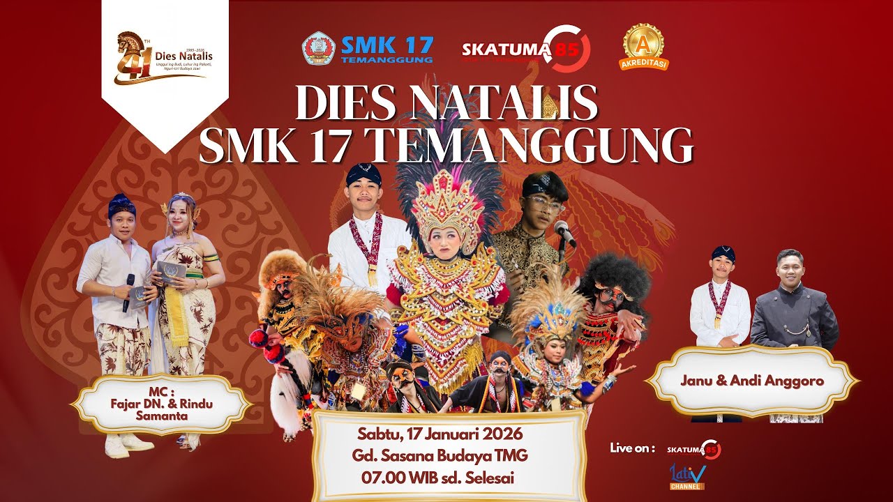 DIES NATALIS SMK 17 TEMANGGUNG KE 41 