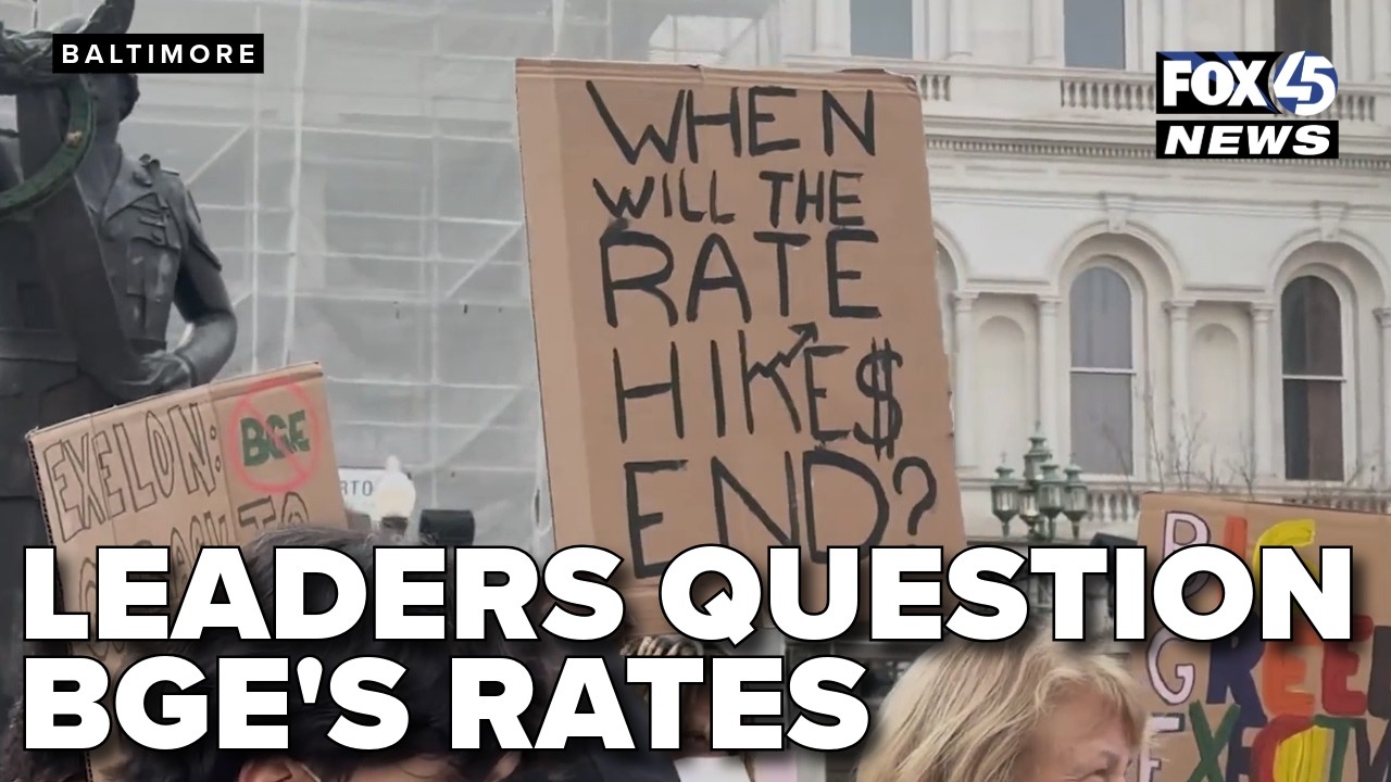 Baltimore leaders question BGE's rates, utility calls it 'political theater'