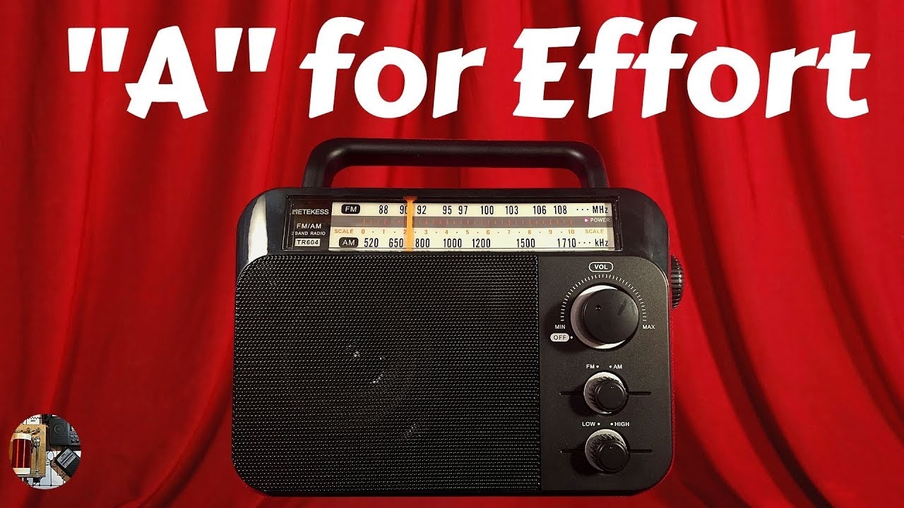 Retekess TR604 AM FM Radio Review