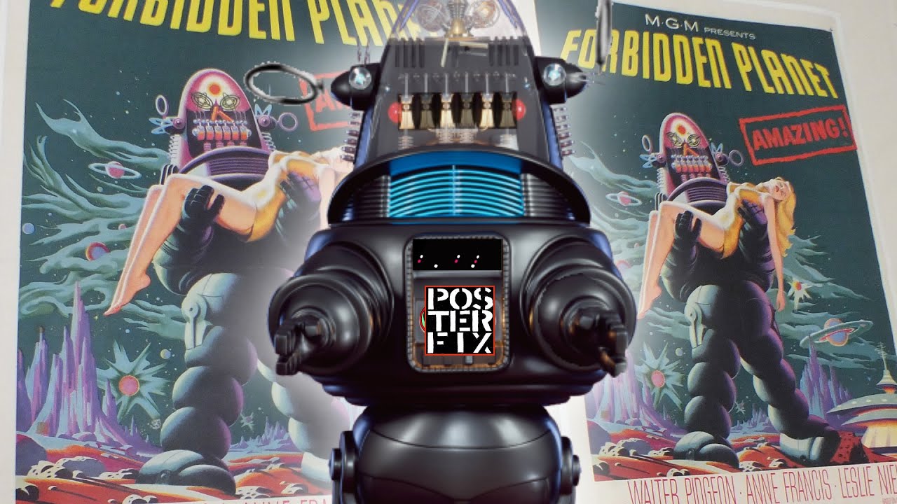 Forbidden Planet - Two Original 1-sheet Poster Fix