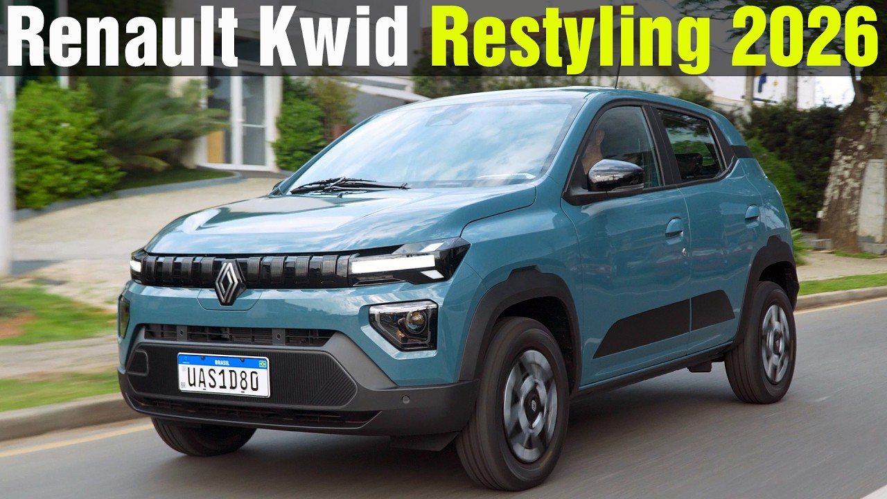 2026 New Renault Kwid E-Tech Restyling - Full Review!