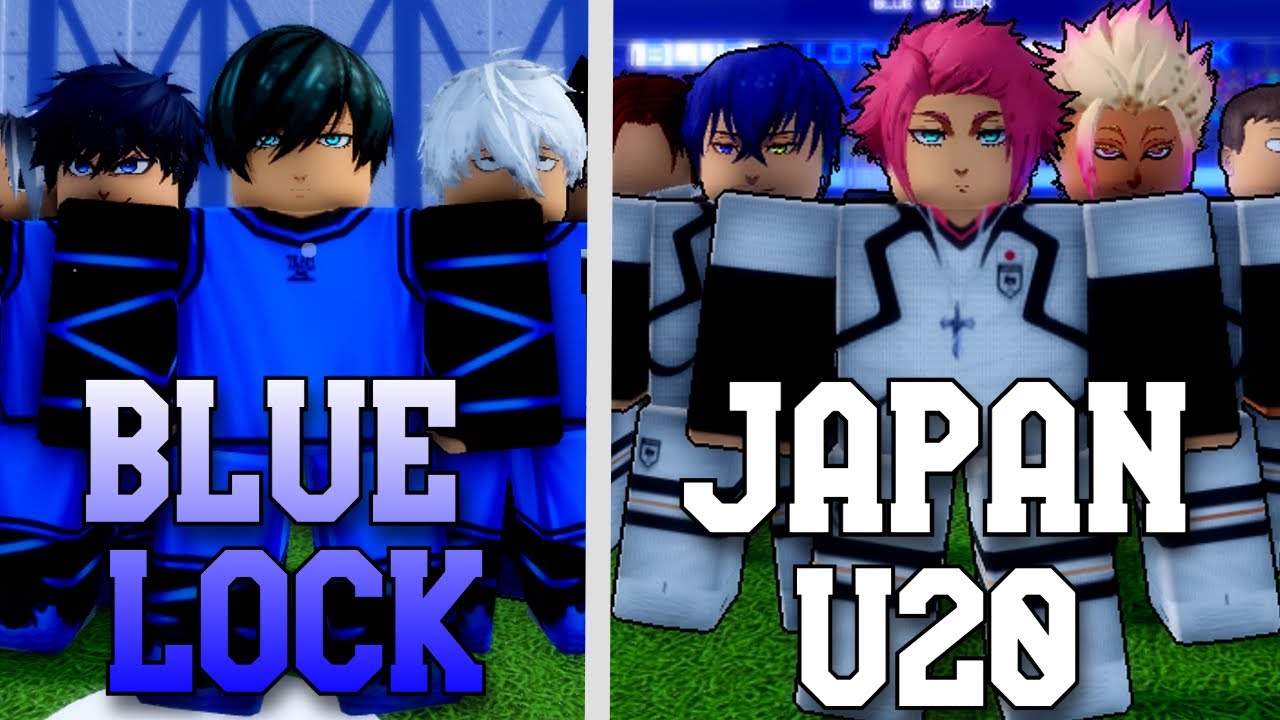 I RECREATED THE BLUE LOCK VS JAPAN U20 MATCH ON ROBLOX..| Blue Lock Rivals