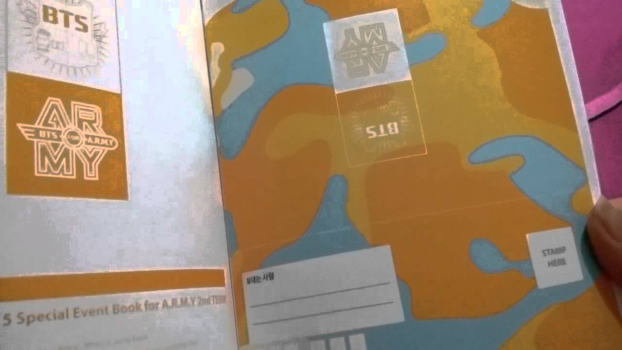 Bts 2nd Term Army Membership Kit unboxing