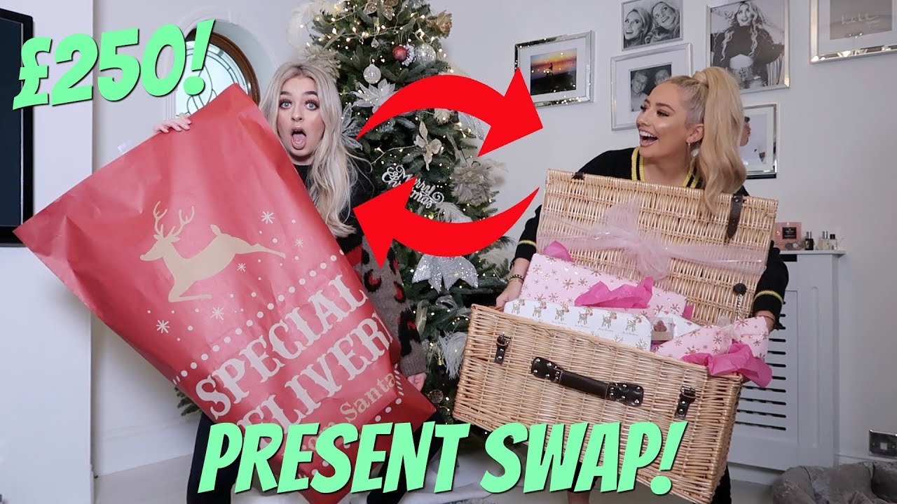 &pound;250 PRESENT EXCHANGE SWAP w MY BEST FRIEND!! ft Anastasia Kingsnorth | Saffron Barker