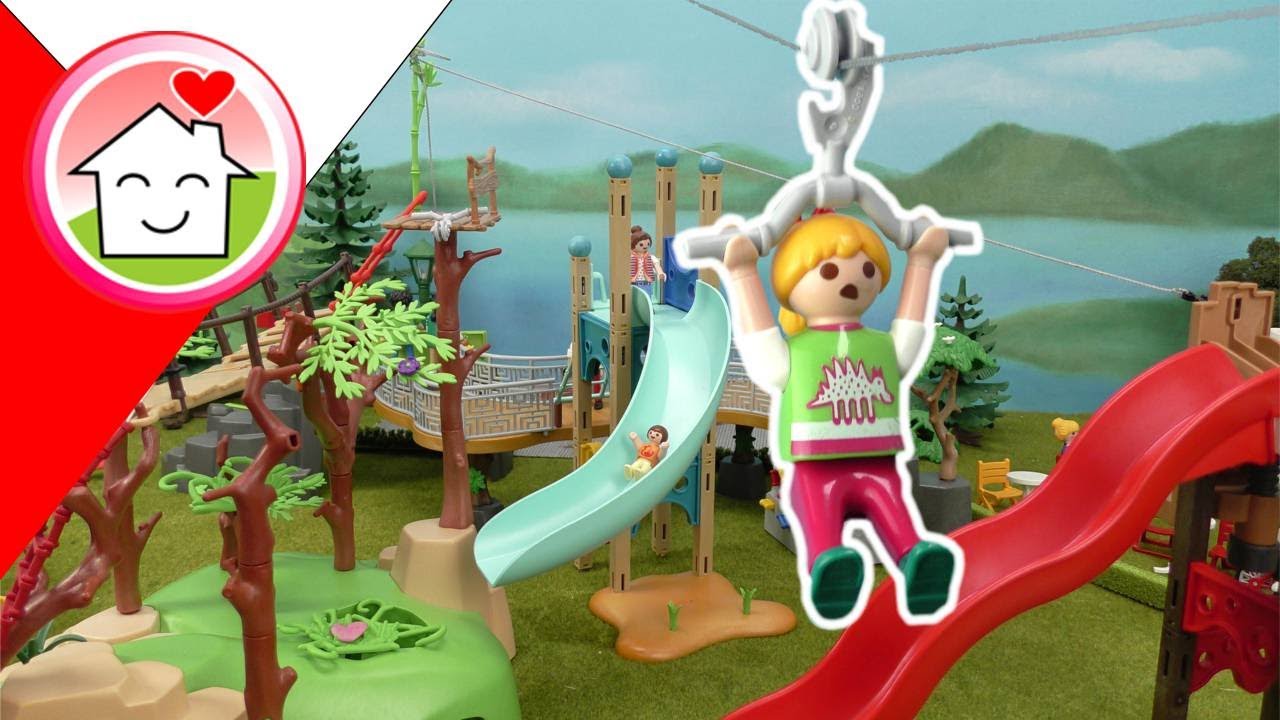 Playmobil po polsku Park przygody - Rodzina Hauser