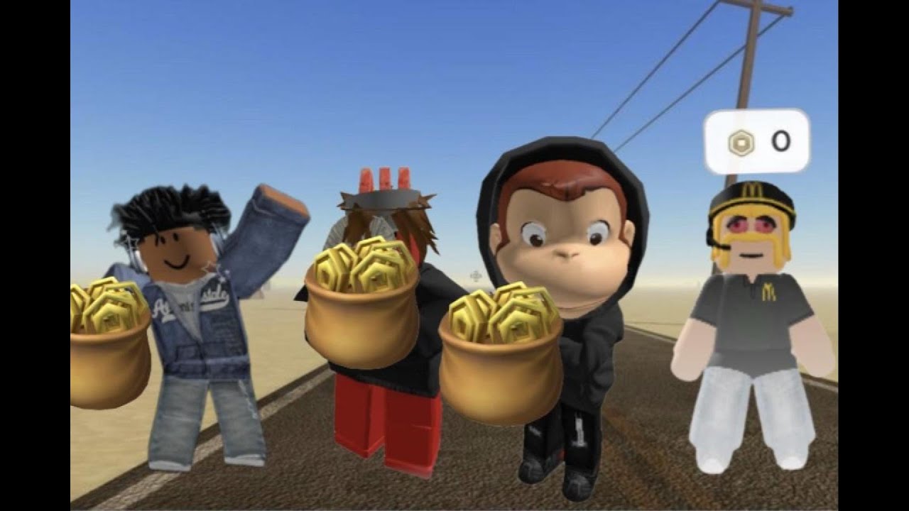 How my friends tried to pay to win in Roblox A Dusty Trip.