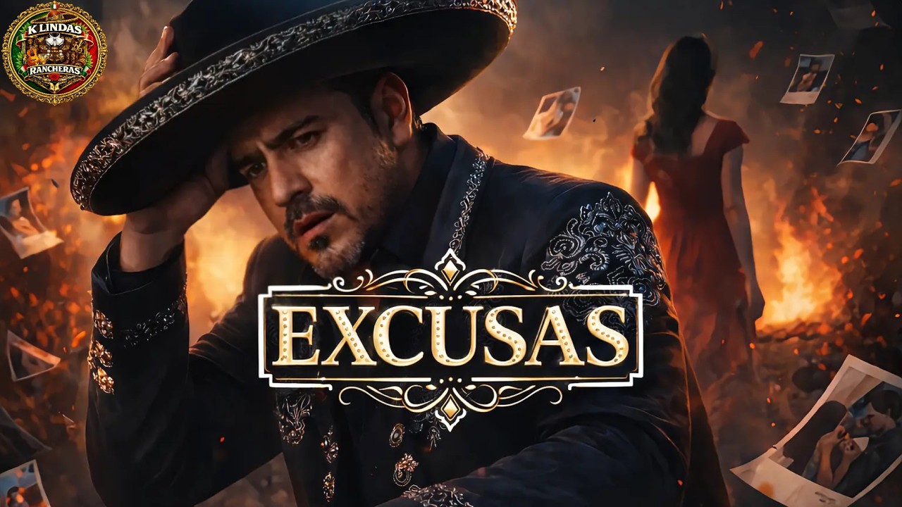 EXCUSAS 💔 Canción Ranchera de Desamor | Mariachi Romántico | Amor Perdido