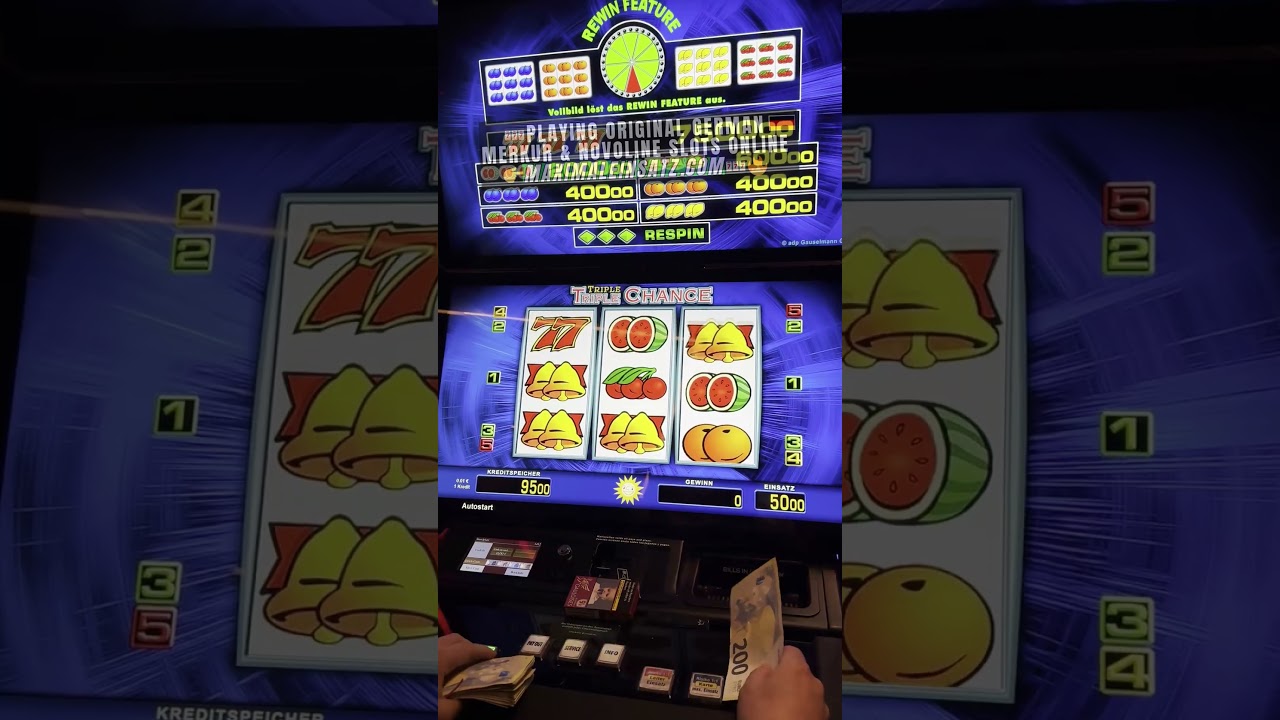 &bdquo;THIS ISN&rsquo;T LUCK &ndash; DAILY SLOT ROUTINE 💸 Merkur Triple Chance mit 50 &euro; Spins &ndash; Live Gameplay pur.