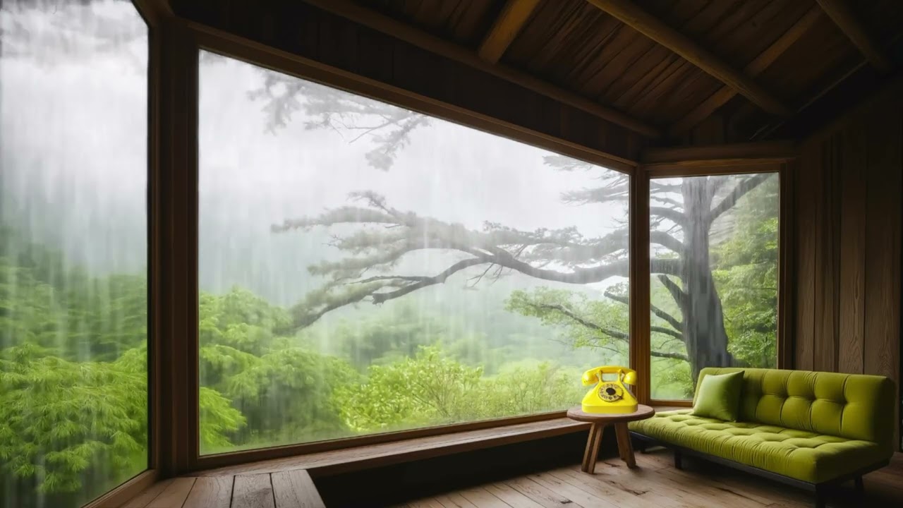 Pluie diluvienne | La météo idéale pour rester en pyjama !