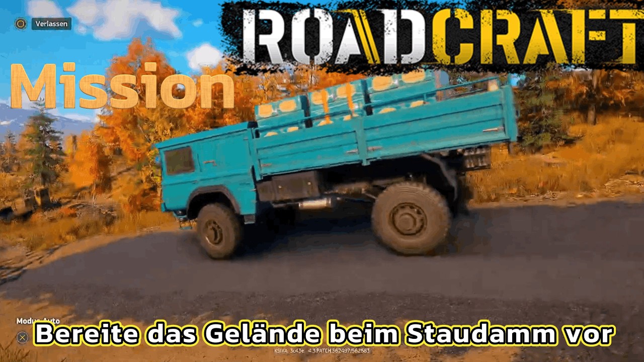 [PS5] #XXL #Roadcraft Mission: (Karte: Sintflut) Bereite das Gelände beim Staudamm vor