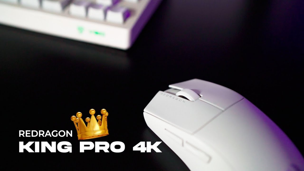 INCREIBLE ¿ES TAN BUENO COMO DICEN? Mause Redragon king pro 4K