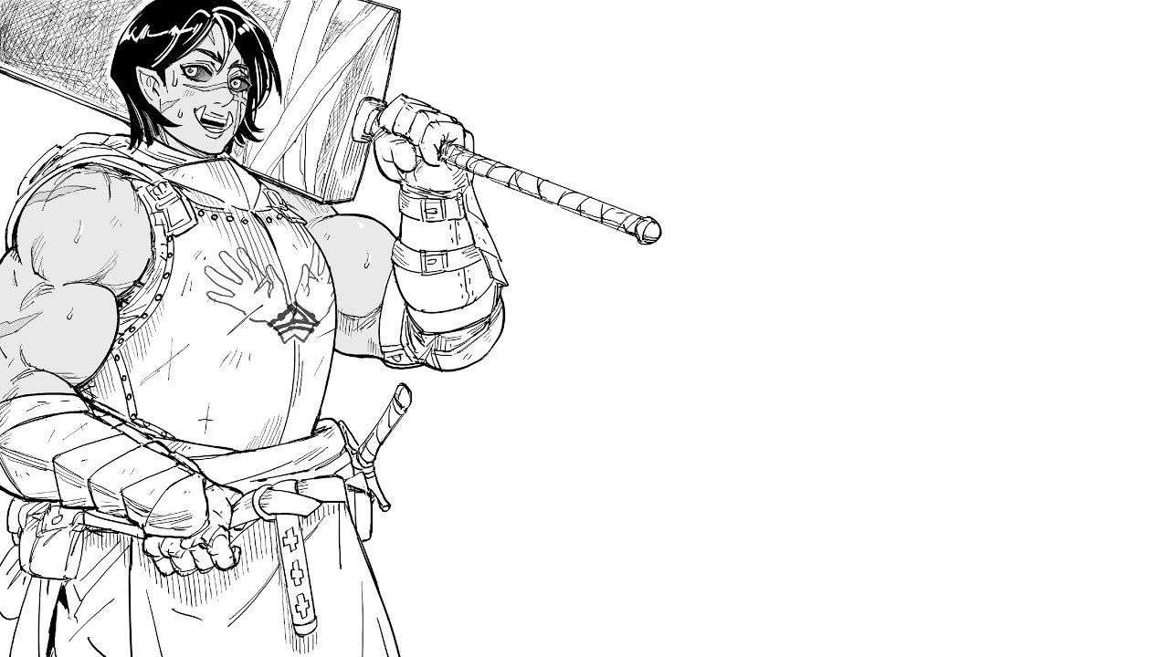 Shorthaired Tomboy Orc Princess Join The Battle| Baalbuddy Comm comic dub
