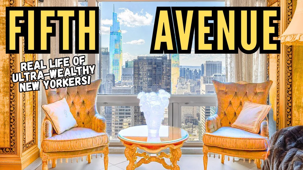 Exploring Manhattan's FIFTH AVENUE | Inside A Penthouse at TRUMP TOWER 721 Fifth Avenue
