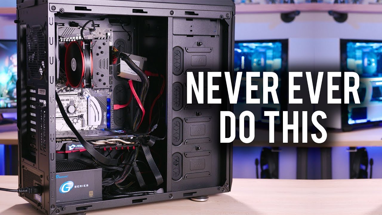 What happens when you build a PC COMPLETELY WRONG?!