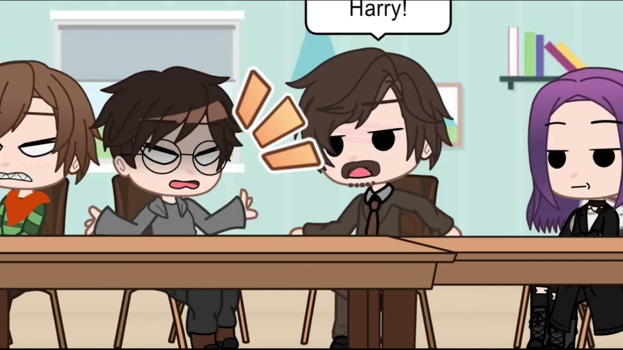 Are You F—king Serious?! || Harry Potter || Wolfstar || Gacha Club || Not Original ||
