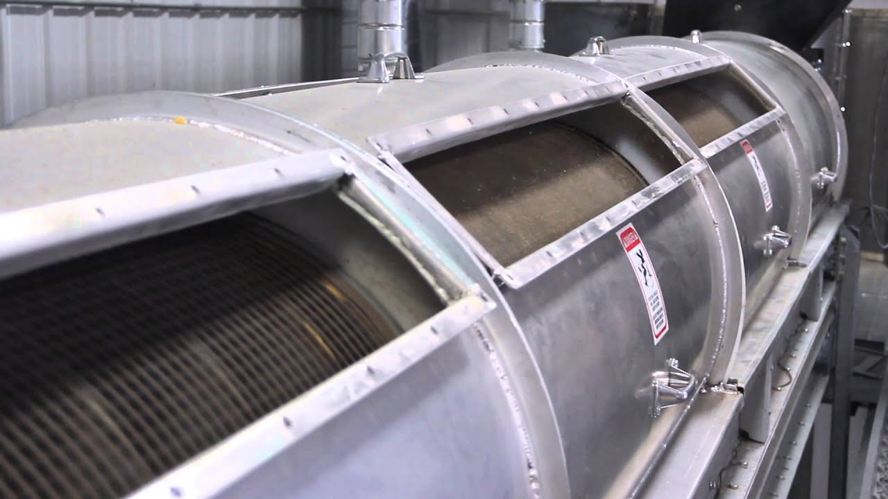 Gentle Roll grain screener