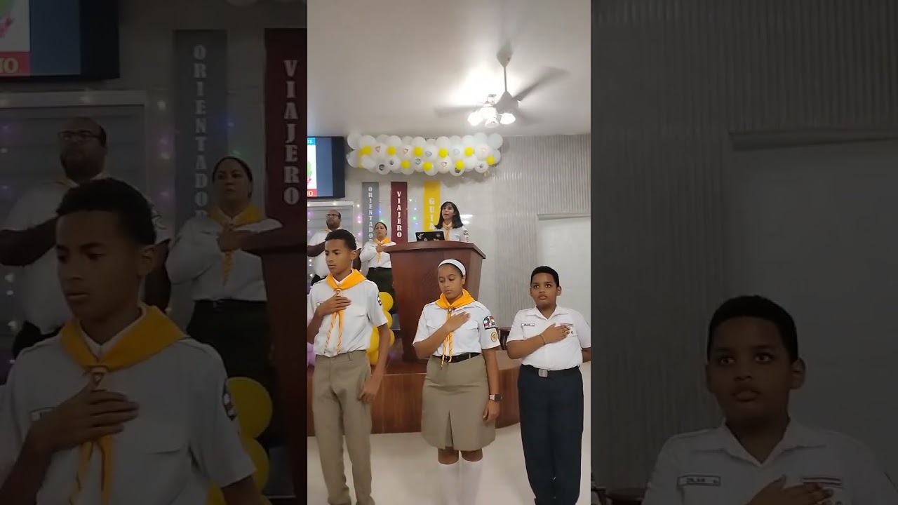 Inicio de la ceremonia de iniciación de aventureros 