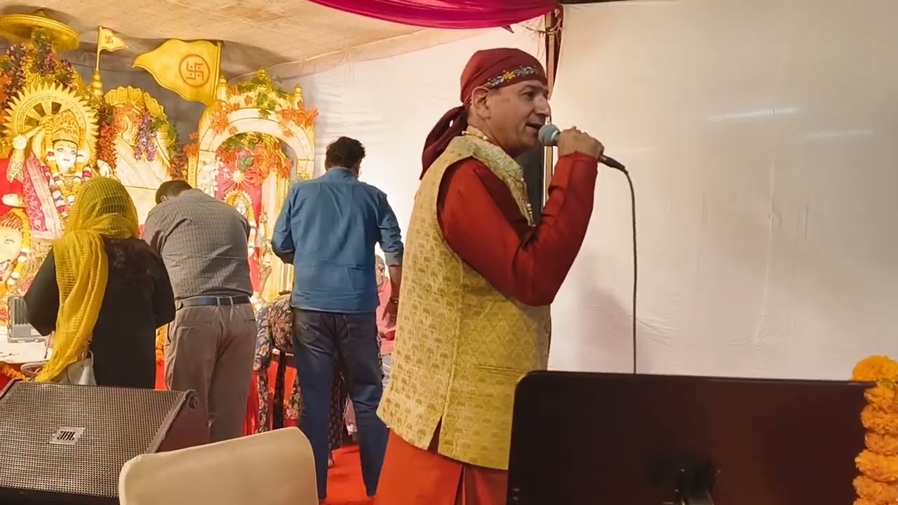 Live Mata ki Chowki at Sanatan Dharma Mandir Sector 39 Noida