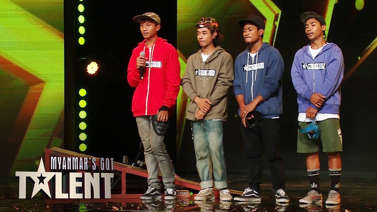 BSM BMX Team: Auditions | Myanmar's Got Talent 2018