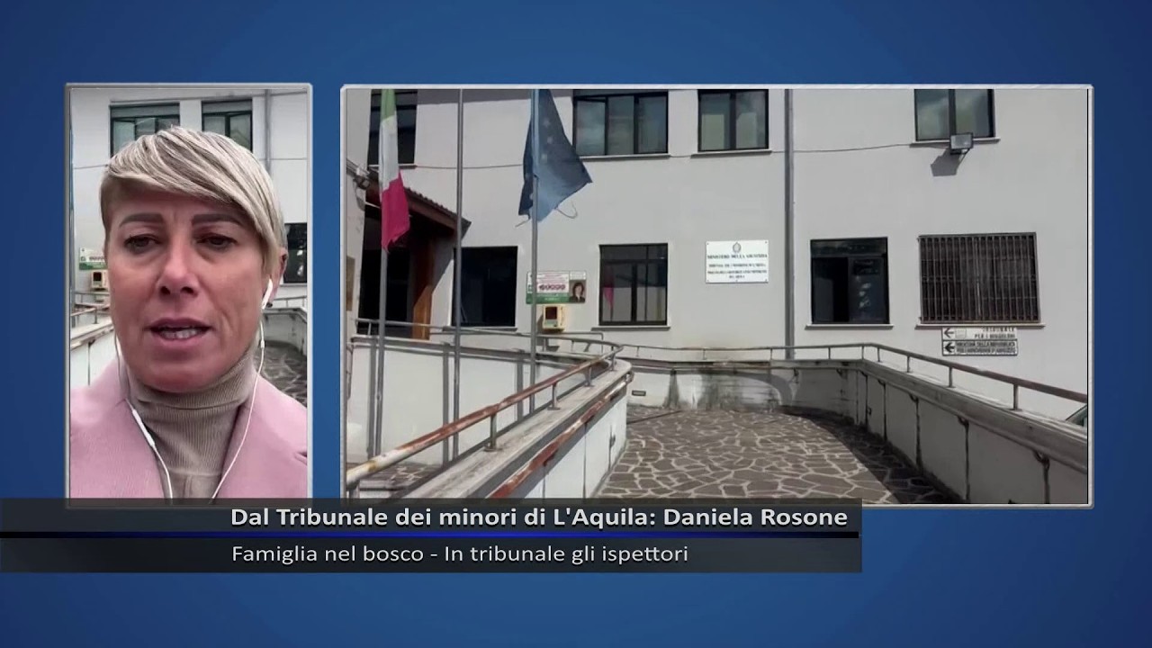 LIVE Famiglia nel bosco - In Tribunale gli ispettori