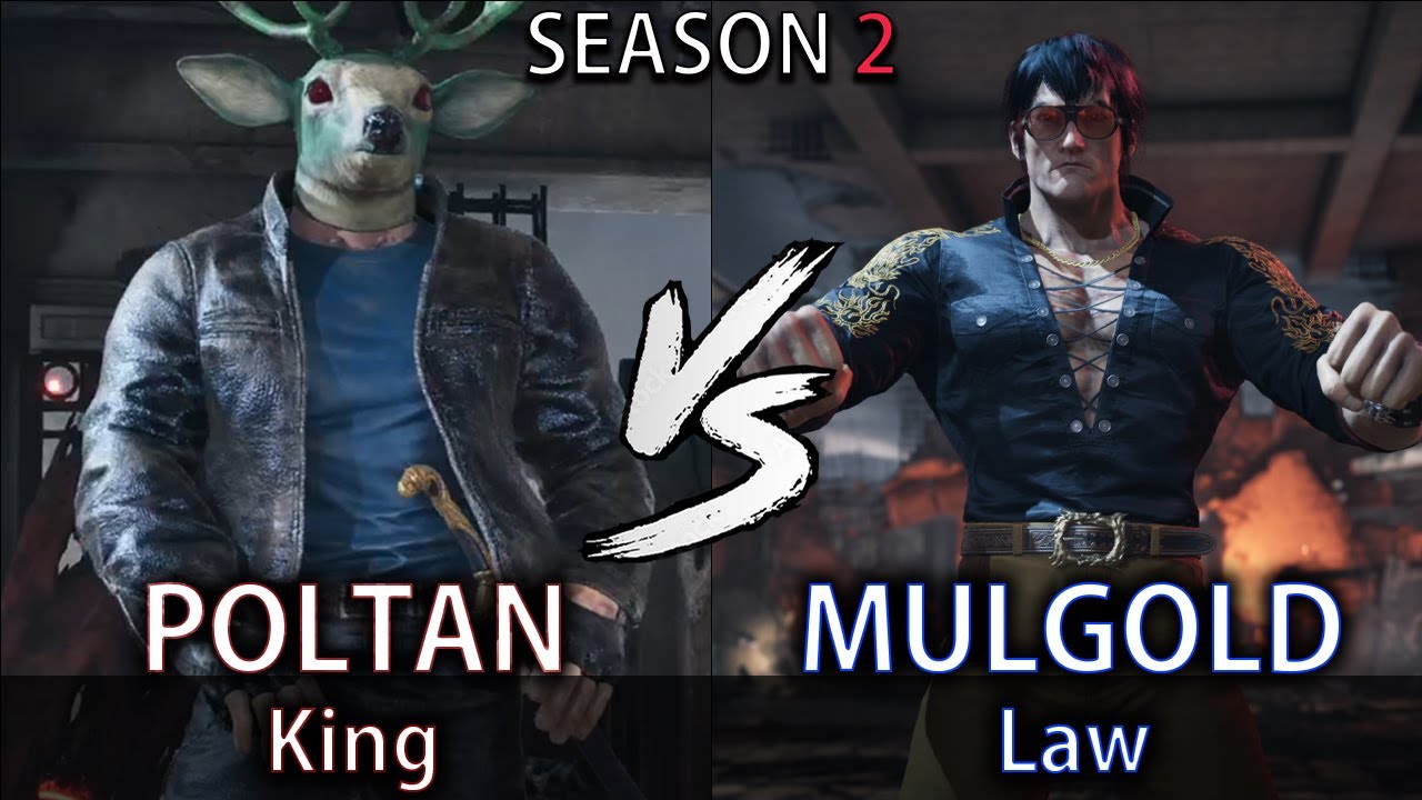 POLTAN (King) vs MULGOLD (Law) - [Season 2] [Tekken 8] (REPLAY)