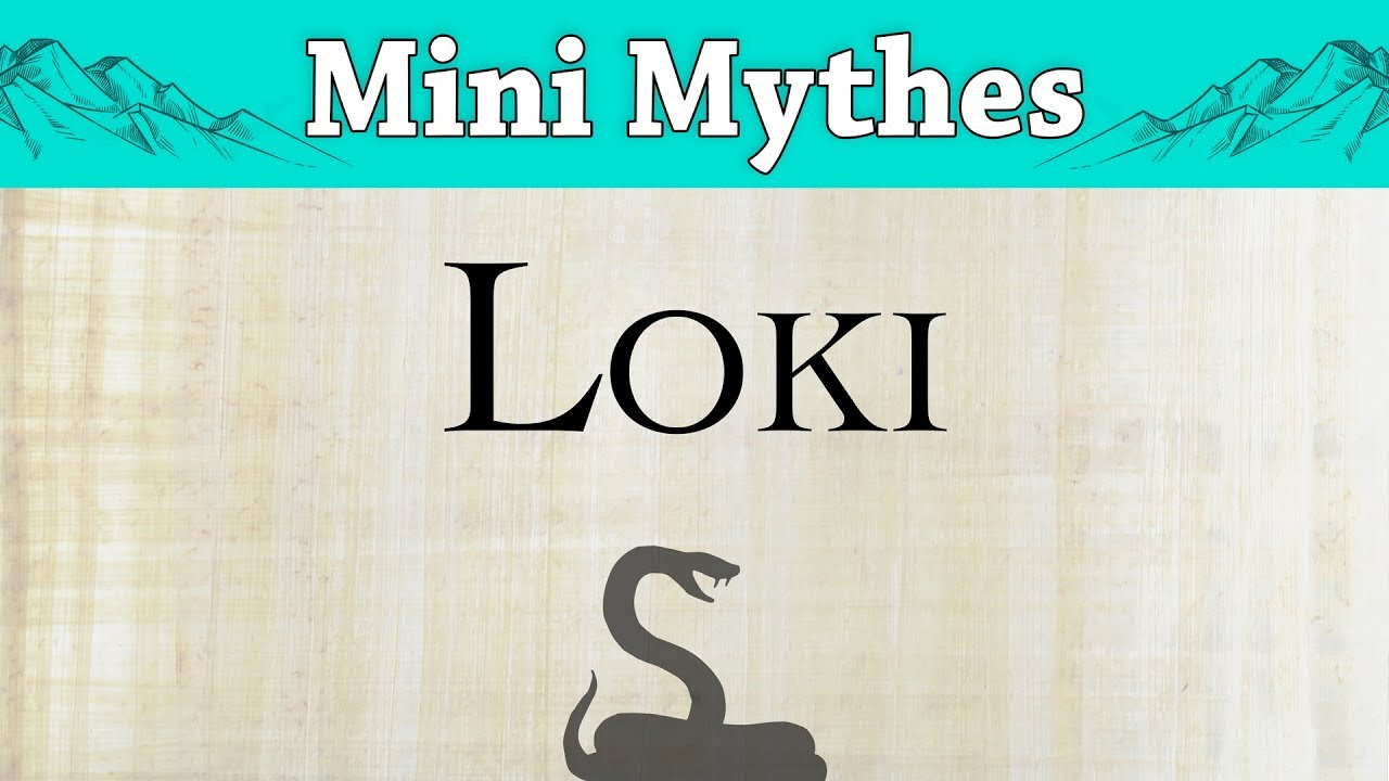 Loki - mythologie scandinave - Mini Mythe #41