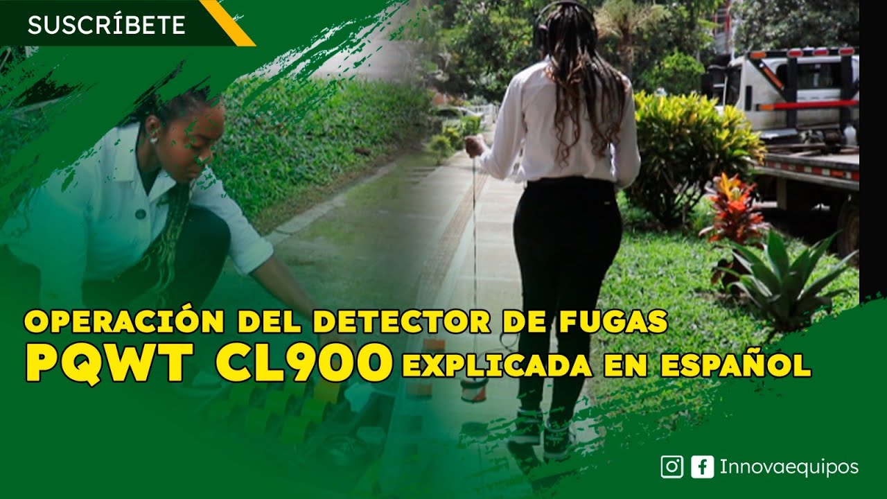 Tutorial: Detector de fugas PQWT CL900 ¡Explicado en español! - Innovaequipos