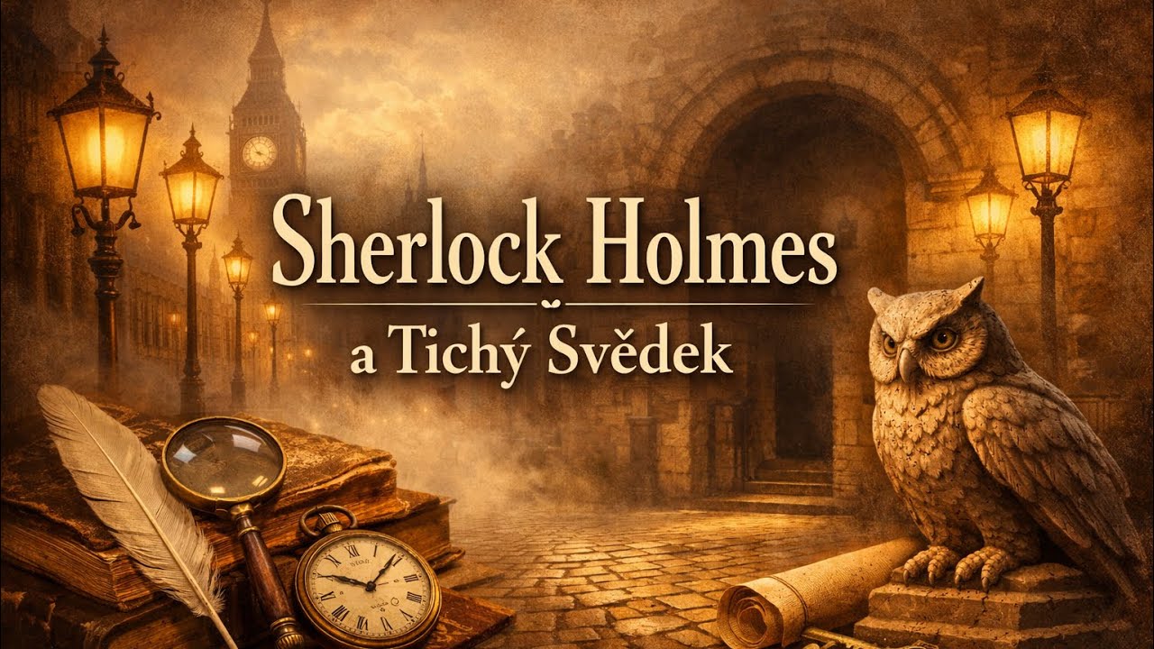 Sherlock Holmes a Tichý Svědek | detektivní příbeh 