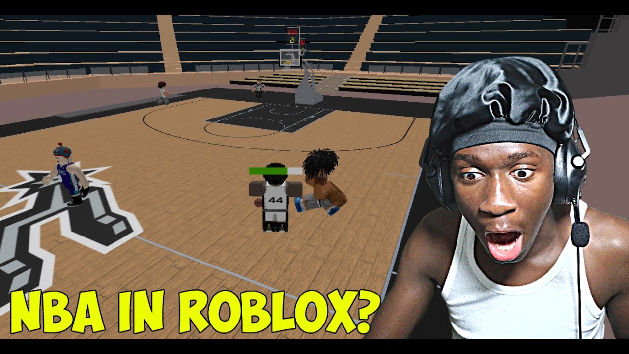NBA 2K В ROBLOX?? Nate играет в Hoops Demo в Roblox!