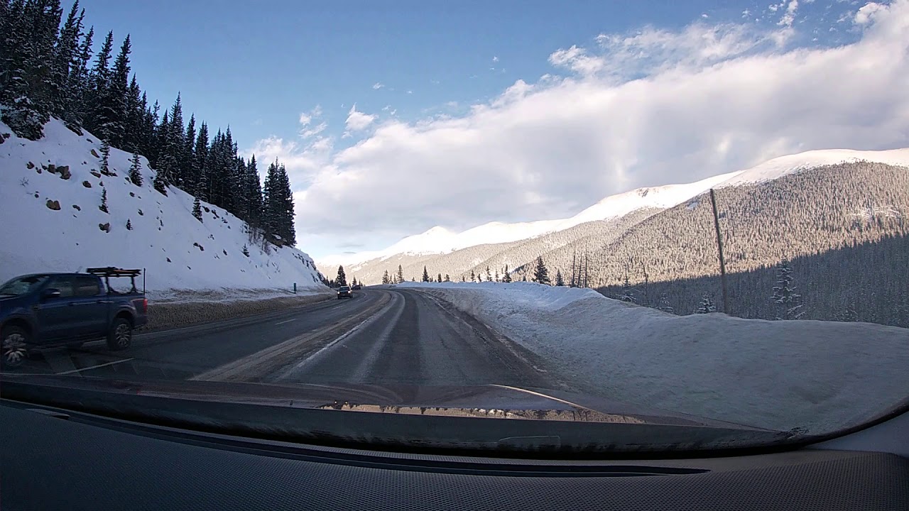 Drive Over Berthoud Pass - Winter Park Resort