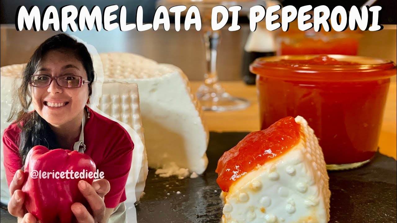 MARMELLATA di Peperoni Rossi – Perfetta con FORMAGGI e CARNI