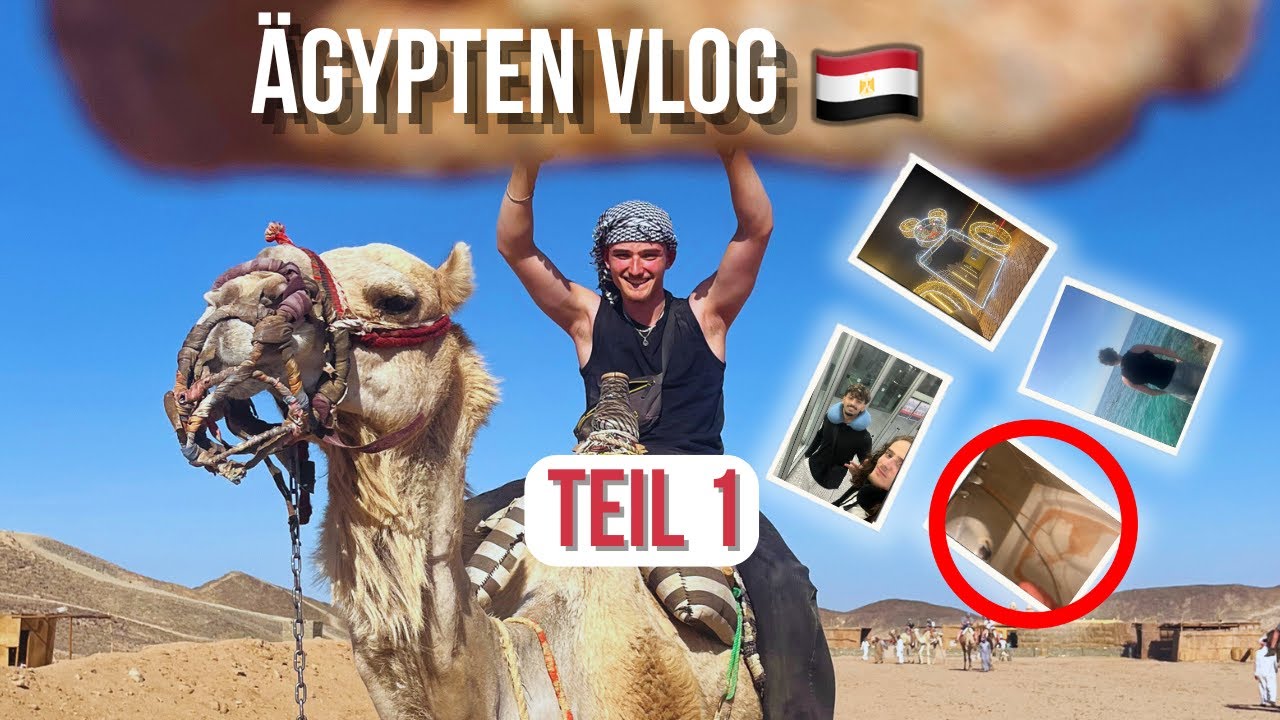 Wir haben das SCHLIMMSTE HOTEL Ägyptens erwischt ?!😱 Ägypten Vlog Part 1🌍🔥