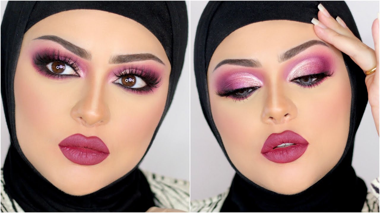 Purple Cut Crease |MARWA YEHIA| مكياج كت كريس بنفسجي ـ مروة يحيي