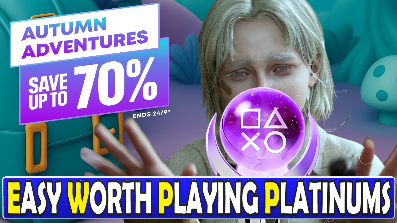 Easy Worth Playing Platinum Games PS4, PS5  - PSN Autumn Adventures Sale 2025
