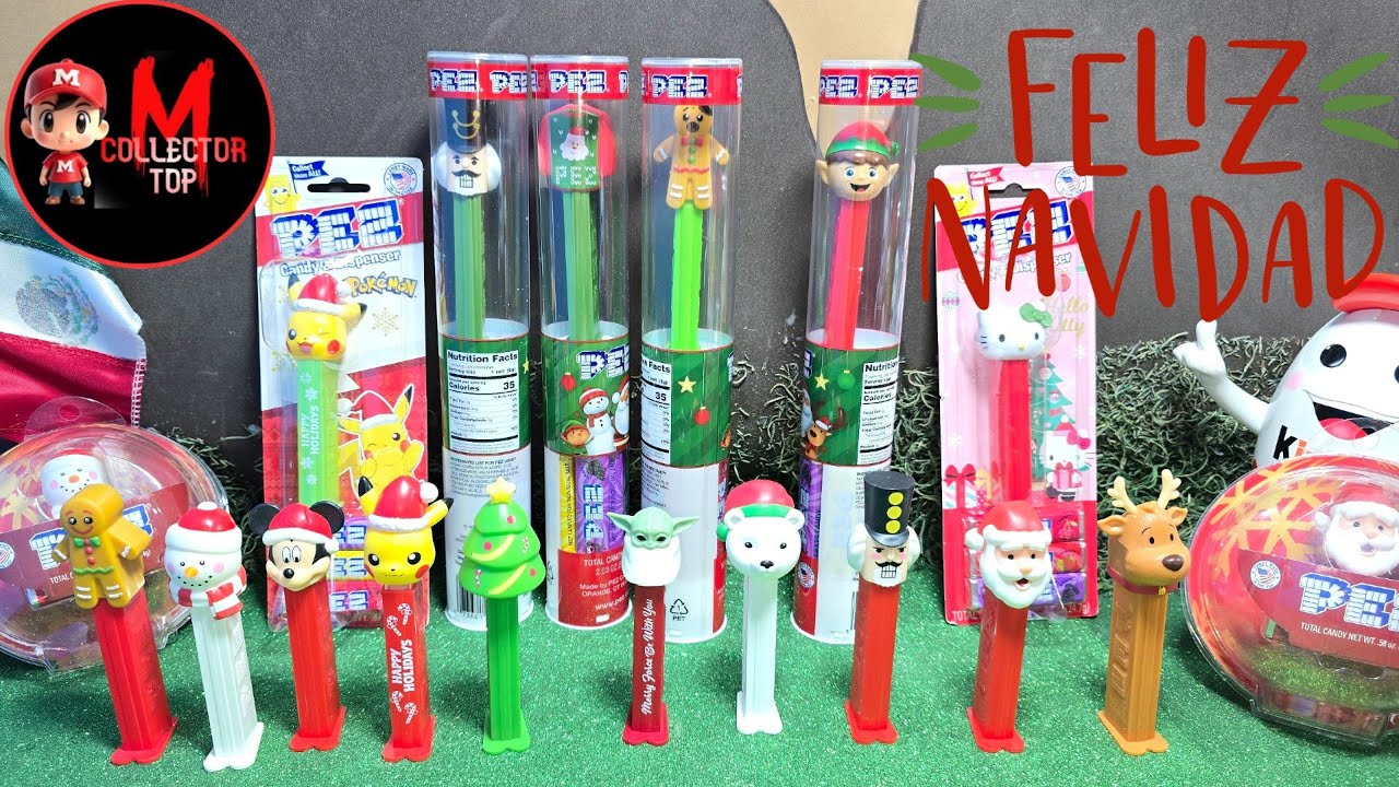 “Los dispensadores PEZ de Navidad 2025 🎄🔥 ¡Ediciones limitadas y sorpresas!”
