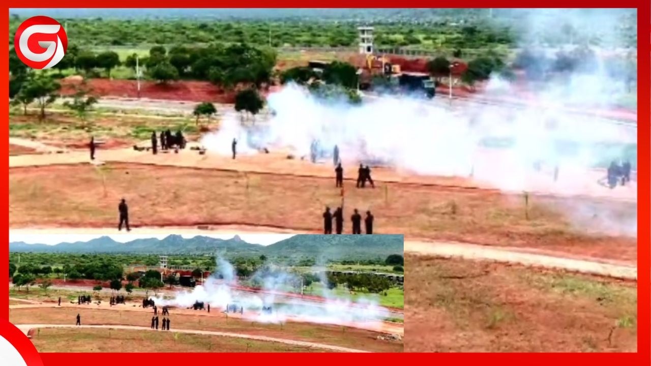MIZINGA 21 ILIVYOPIGWA MBELE ya RAIS SAMIA na WANAJESHI WAKAKAMAVU - DODOMA...